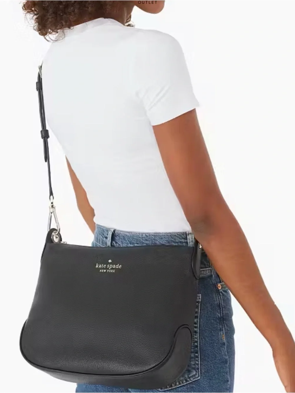 Kate Spade Rosie Black Leather Crossbody Bag